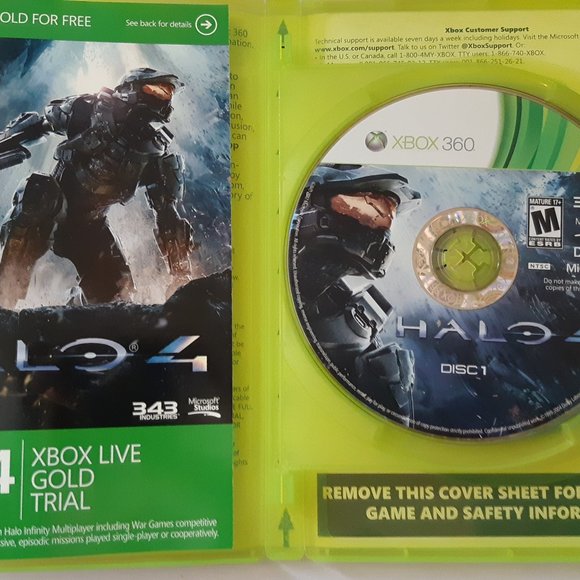 Halo 4 - XBOX 360 - Very Good Condition - Picture 4 of 4
